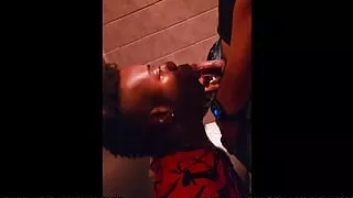 EATING Latino COCK 4 Halloween & CAUGHT !!