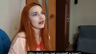 While the wife is on vacation calling the Russian unfaithful wife - porno_tempus