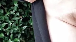 Peed in the garden again