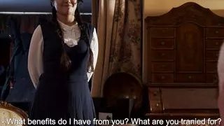 Brunette Amateur Babe Doesn't Resist While Being Whipped