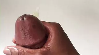 Shooting my load into a sink