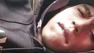 Touching the front of the pants ????