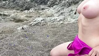 MILF Busts out BIG TITS for you to enjoy! Hot blonde Big Boobs Wifey