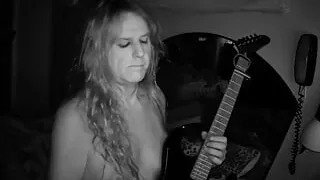 Lizzy Yum BEHIND THE SCENE October 2023 RETRO SHEMALE guitars, nipples & tits