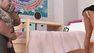 Laura Lustful Secrets: Fat Guy Sniffing Dirty Panties Jerking His Fat Cock While Watching at Hot Pussy - Episode 60