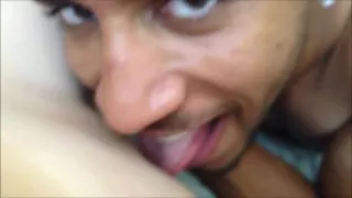 Pleasing Her Muff With His Mouth