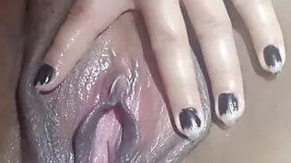 delicia shows my naughty pussy up close