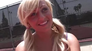 Pretty Blonde Morgan Is Lured In By Her First BBC