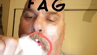 How long does it take a crossdressing faggotboy to try on all of his panties