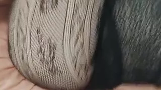 Sexy French Femboy in bodystocking Lingerie and heels