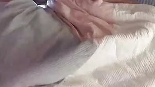 Step son naked in bed with step mom