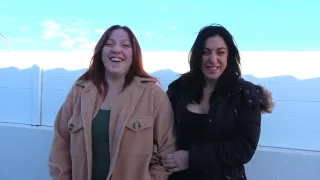 Lilly, first lesbian sex, and hot threesome