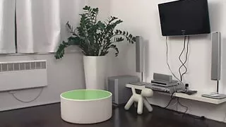 Busty plumper seduces skinny dancer for doggystyle