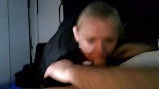 "Antsy" ass fucking & blow job