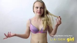 Blonde Gets Fucked In The Ass During