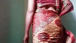 My wife after karwachauth show her full body and give a figuring show to her husband