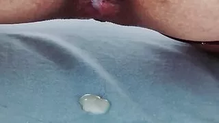 Pov! Virgin ass has her first anal sex doggy style. I cum in her hot ass. creampie. amateur couple girlboy09 teens