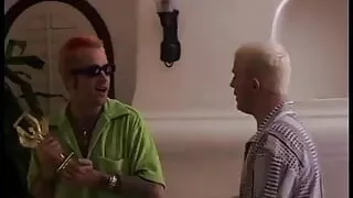 A hot skinny brunette gets het pussy eaten out then fucked by a freak