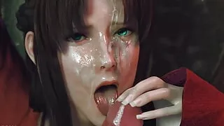 Final Fantasy Aerith Experience The Ultimate In Oral Pleasure