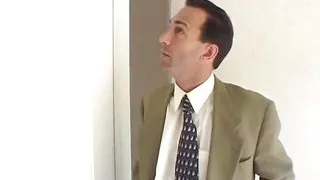 This slut knows how to compensate her rent to this dude