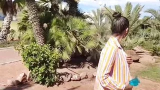 Cute Little Latina Doll, Walking Naked Through the City, People See Me Masturbating