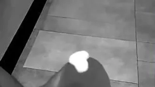 cumming in satin thong...