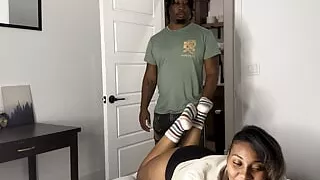 She Still Wanted Some Dick Even Though Her Roommates Was Next Door