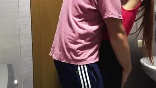 Cheated on a Guy in the Toilet at a Party While He Was Having Fun