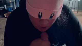 Amature Gives Blowjob