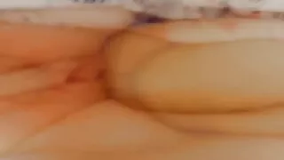 Petite Girl Fuck Her Small Pussy Under Panties. Narrow Cute Pussy. Wet Horny Pussy