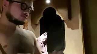 Tattooed Twink Surfs Porn, Jerks Off Before Bed And Shoots A CUM Shot