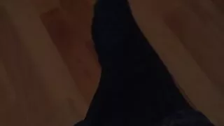 Feet go without socks because they are too sweaty