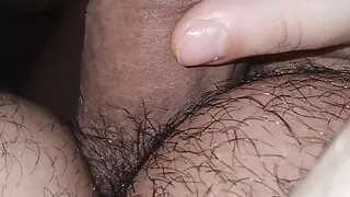 Slutty Maid asslep with hand on step son dick while handjob