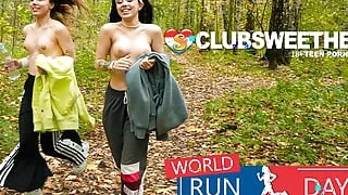 World Run Day at ClubSweethearts
