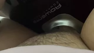 Hairy pussy gets sucked in
