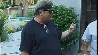 Babes with hot bodies and big boobs talking,sucking and fucking outdoor,by the pool in one more fantastic BTS video