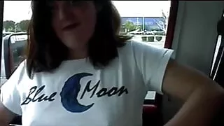 Horny nympho with curvy body rides a long white cock on couch