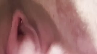 Quick squirting session with people upstairs