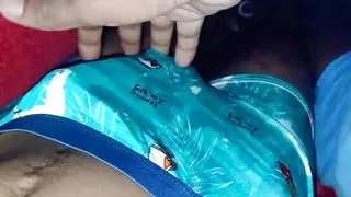 Boy to boy rubbing dick underpants