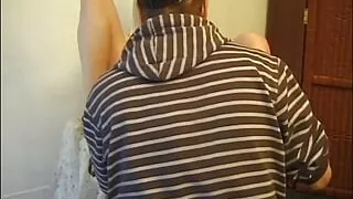 Pornstar for a day Barbara the blonde teen masturbates her