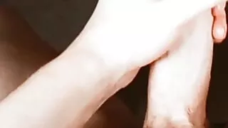 My hot cock just rubbing and Cummings.