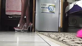 Ebony Princess Shoe Play