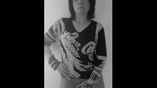 She masturbates at the window