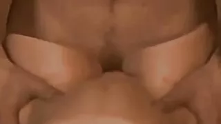 Hot toy fucking in best position on bed.