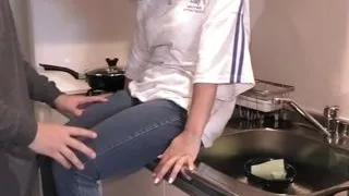 The couple has been married for only a short time, so they have a lot of sex with her.