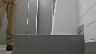 johnholmesjunior visits vancouver sports complex to shoot massive load of cum from huge hard massive white cock