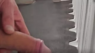 johnholmesjunior shows off huge soft white cock in busy vancouver park bathroom