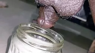 Micropenis pissing again and again