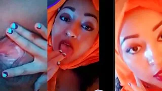 Saturno Squirt the sexiest Latin babe, she is now an Arab fortune teller who guesses your desires and uses her vagina to seduce
