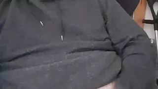 November 6th - Fourth Time, Still not dry for now, dripping on my hand and balls